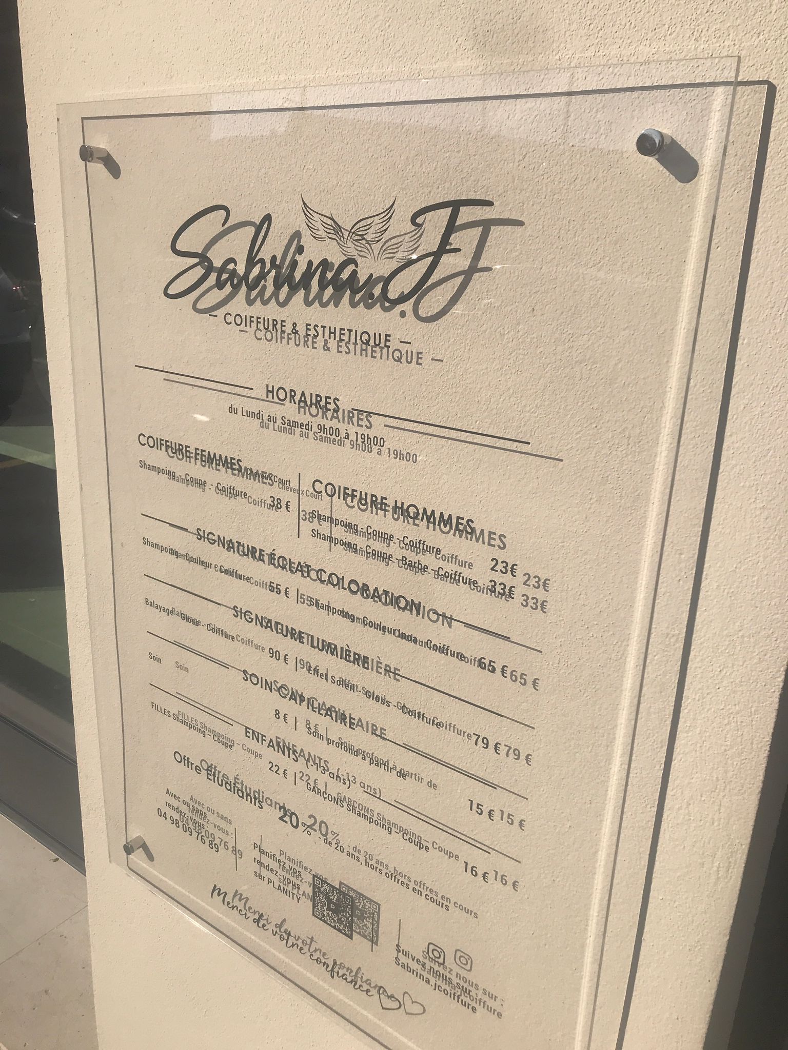 Sabrina Plaque